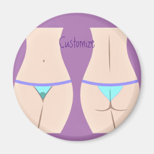 Thong Panty Thunder_Cove Magnet
