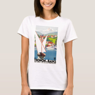 Thonon Les Bains French Travel Europe T-Shirt