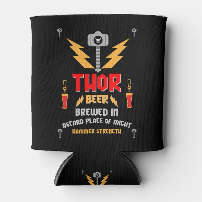 Thor Beer Germanic Paganism Can Cooler (Front)