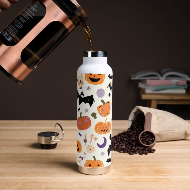 Thor Copper Vacuum Insulated Water Bottle. Water Bottle (Coffee)