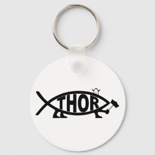 THOR Fish Key Ring