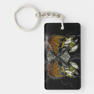 Thor Hammer of the Gods Guitars Key Ring