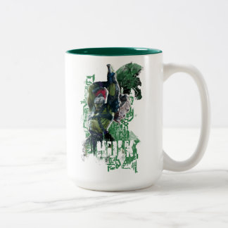 Thor: Ragnarok | Gladiator Hulk Battle Graphic Two-Tone Coffee Mug