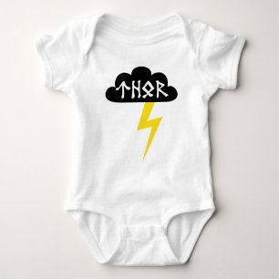 Thor Thunderbolt Baby Bodysuit