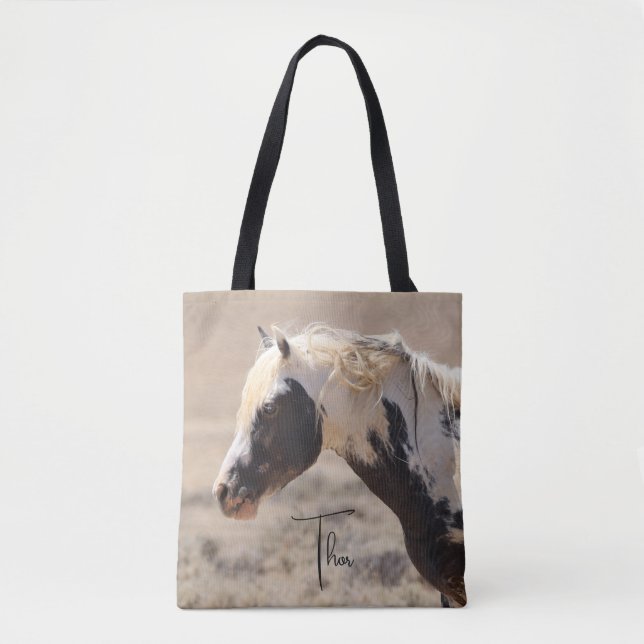 Thor Wild Horse Tote Bag (Front)