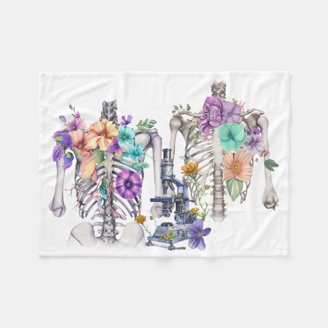 Thoracic cage fleece blanket (Front (Horizontal))