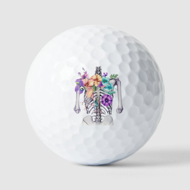 Thoracic cage golf balls (Front)