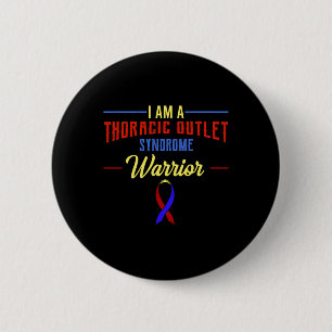 Thoracic Outlet Syndrome Awareness Advocate Tos Wa 6 Cm Round Badge