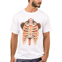 Thoracic skeleton halloween