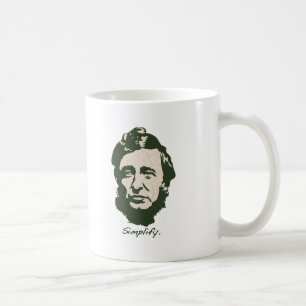Thoreau - Simplify Coffee Mug