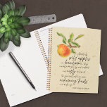 Thoreau: Wild Apples Are Handsome Planner<br><div class="desc">Don't you love autumn for the apples as well as the fall colours? This beautiful vintage apple design works perfectly with a Henry David Thoreau quote about wild apples and how handsome they are. This is the perfect planner for apple growers and apple lovers, teachers, writers, gardeners and cooks as...</div>