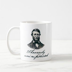 "Thoreauly Unimpressed" Coffee Mug
