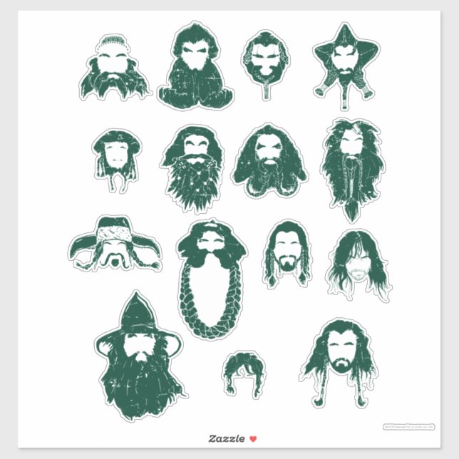 THORIN OAKENSHIELD™ and Company Hair (Sheet)