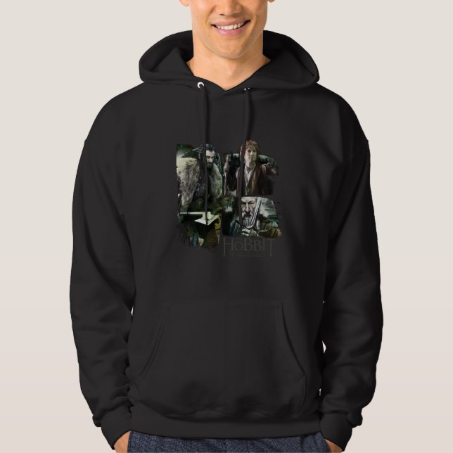 THORIN OAKENSHIELD™, BILBO BAGGINS™, & Gandalf Art Hoodie (Front)