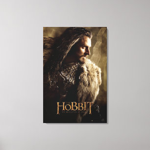 THORIN OAKENSHIELD™ Character Poster 1 Canvas Print