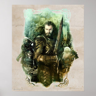 THORIN OAKENSHIELD™, Dwalin, & Balin Graphic Poster