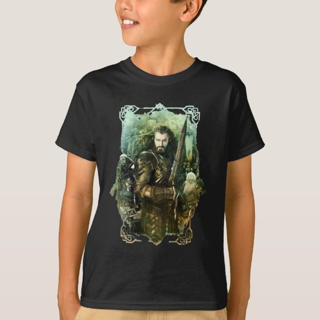 THORIN OAKENSHIELD™, Dwalin, & Balin Graphic T-Shirt (Front)