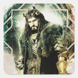 THORIN OAKENSHIELD™ - King Under The Mountain Square Sticker