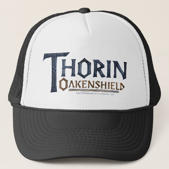 THORIN OAKENSHIELD™ Logo Blue Trucker Hat (Front)