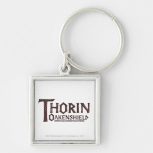 THORIN OAKENSHIELD™ Logo Brown Key Ring