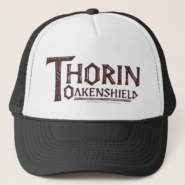 THORIN OAKENSHIELD™ Logo Brown Trucker Hat (Front)