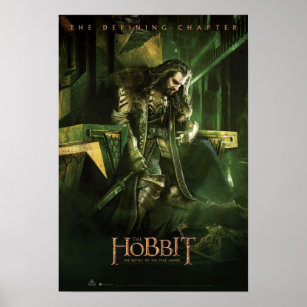 THORIN OAKENSHIELD™ On Throne Poster