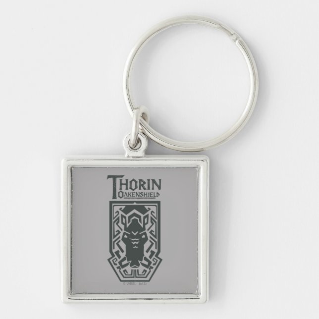 THORIN OAKENSHIELD™ Shield Symbol Key Ring (Front)