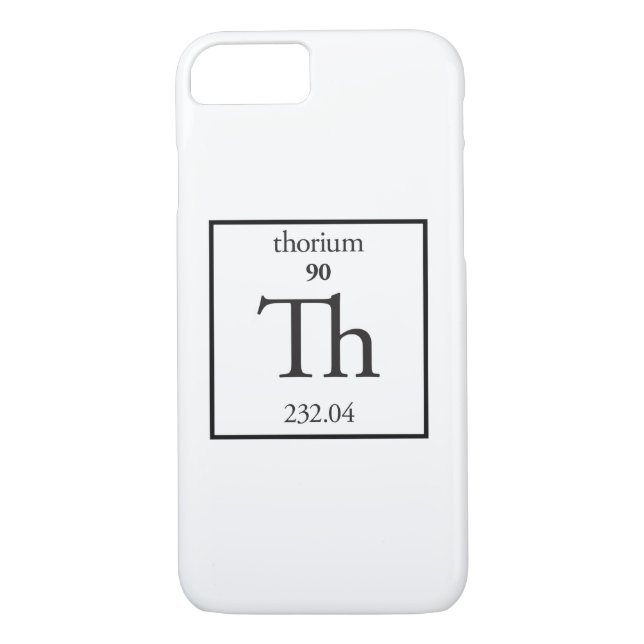 Thorium Case-Mate iPhone Case (Back)