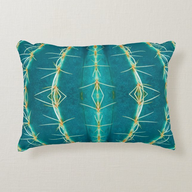 Thorn cactus background,abstract texture pattern f decorative cushion (Front)