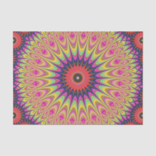 Thorn mandala tissue paper