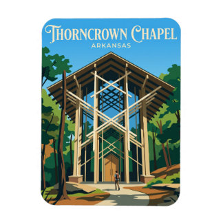 Thorncrown Chapel USA Magnet