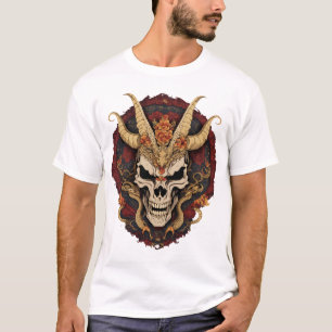 Thorned Skull Death Metal T-Shirt