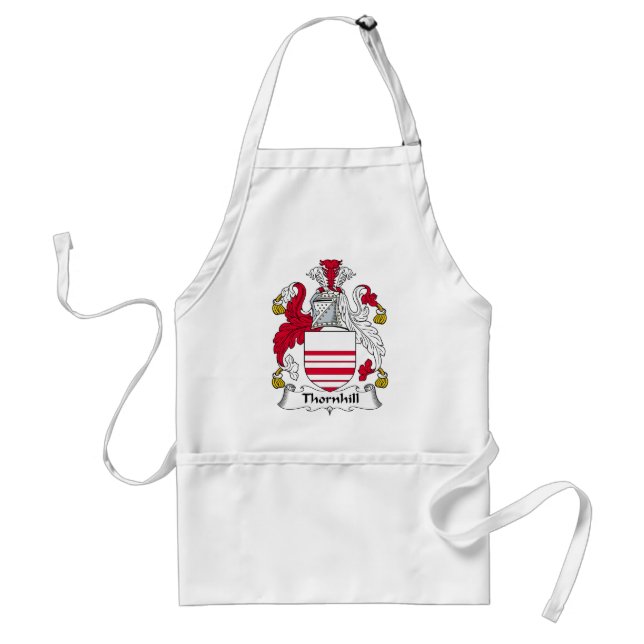 Thornhill Family Crest Standard Apron (Front)
