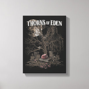 Thorns of Eden - Gothic Streetwear Design Canvas Print