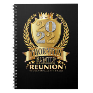 Thornton Family Reunion Notebook