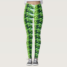 THORNY GREEN Leggings