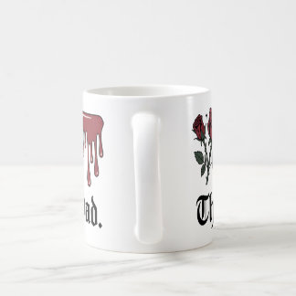 Thorny Subject Dad Mug | Funny Gothic Botanical