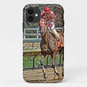 Thoroughbred Gallop Back iPhone 11 Case
