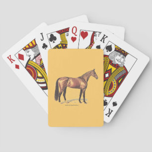 Thoroughbred Horse Playing Cards