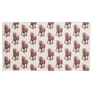 Thoroughbred Race Horse Wins Pillowcase