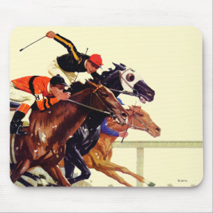 Thoroughbred Race Mouse Mat