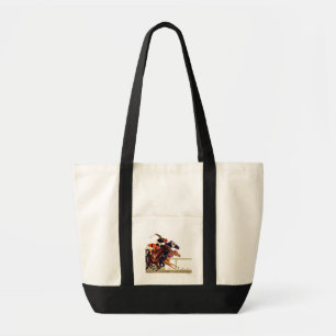 Thoroughbred Race Tote Bag