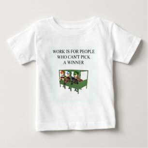 thoroughbred racing lovers baby T-Shirt