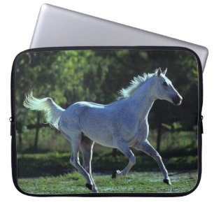 Thoroughbred Stallion Running Laptop Sleeve