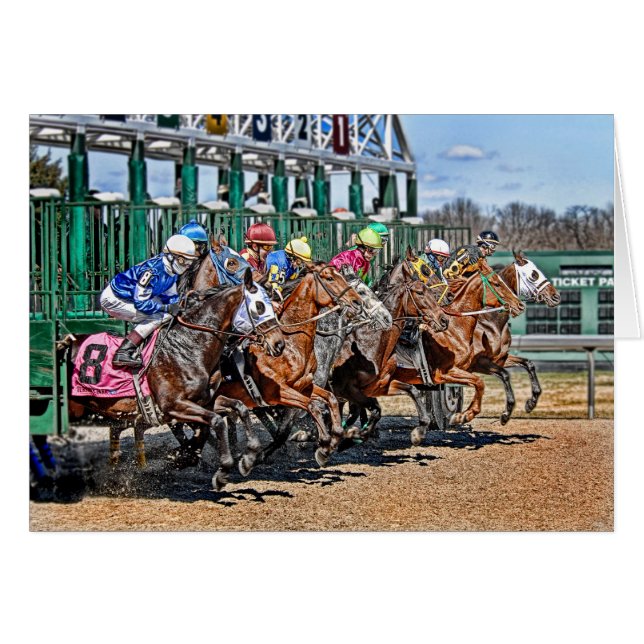 Thoroughbreds Gate (Front Horizontal)