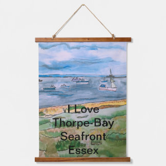 Thorpe bay Seascape Hanging Tapestry