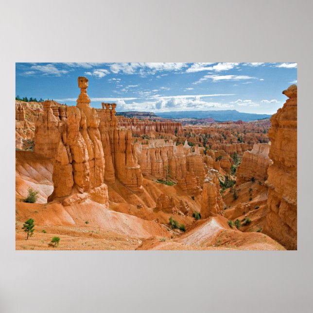 Thor's Hammer Formation Bryce Canyon National Park Poster (Front)