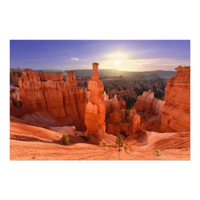 Thor's Hammer in Bryce Canyon NP, Utah USA Photo Print (Front)