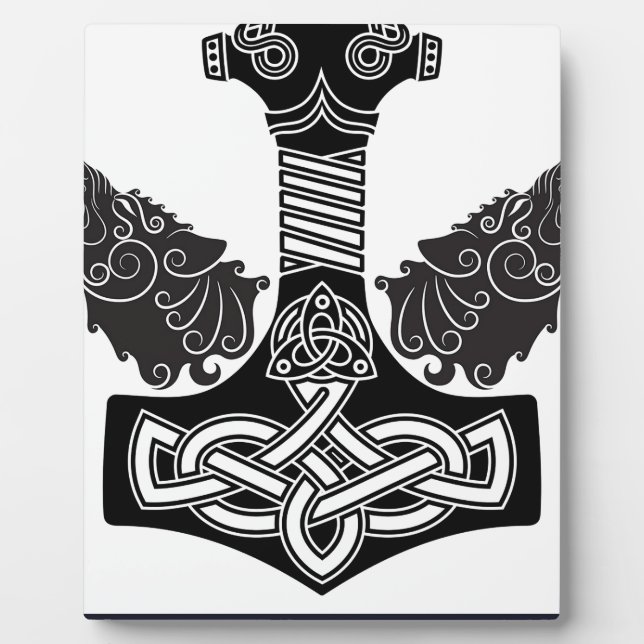 Thors Hammer Plaque (Front)