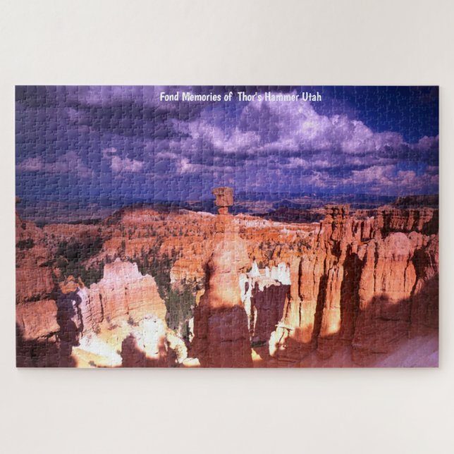 Thor's Hammer Utah. Jigsaw Puzzle (Horizontal)